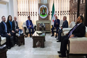 وزير الاقتصاد السوري يبحث مع مؤسسة التمويل الدولية سبل التعاون المالي و الإقتصادي