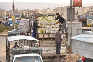 البدء بإعادة تأهيل سوق الهال في حلب