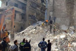 في حلب.. 85 بالمئة مـن الأبنية متصدعة .. و10 آلاف مبنى عالية الخطورة