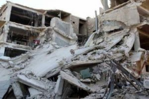  إخلاء 400 مبنى في حلب حفاظاً على أرواح قاطنيها 