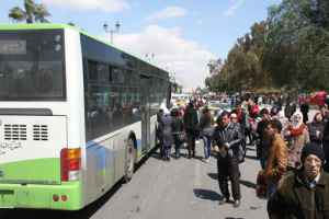 محافظة دمشق تضع 40 باصاً جديداً للنقل الداخلي بالخدمة اعتباراً من اليوم