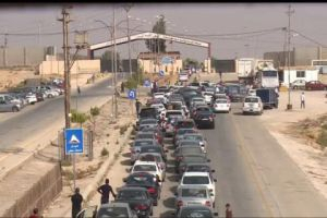 وزارة النقل: 413 ألف سيارة عبرت نصيب منذ افتتاحه