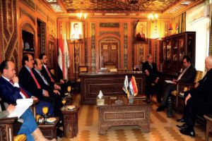 اتفاقية تعاون بين غرفة تجارة دمشق والغرفة البلغارية السورية 