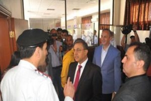 افتتاح صالة جديدة في مركز جديدة يابوس الحدودي مع لبنان