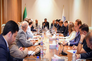 نائب  وزير الاقتصاد يجتمع بأعضاء غرفة تجارة ريف دمشق