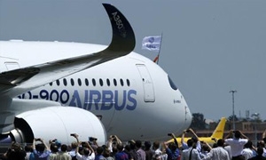 ايرباص تبرم صفقات لبيع 43 طائرة إلى شركتين جديدتين في الصين