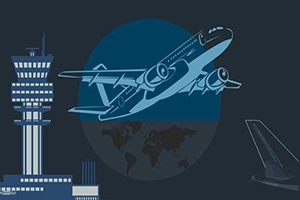 إنفوغرافيك: رقم قياسي لحركة النقل الجوي العالمية