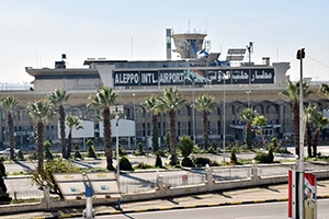 من أنحاء العالم إلى حلب عبر بيروت.. مطار حلب الدولي يطلق خط شحن جوي بين سوريا ولبنان