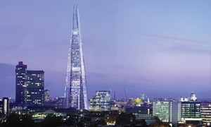 افتتاح برج شارد في لندن 5 تموز والذي تملكه فيه قطر95%