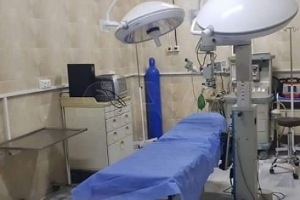 وضع مشفى العيون الجراحي في حلب بالخدمة بعد إعادة تأهيله وترميمه