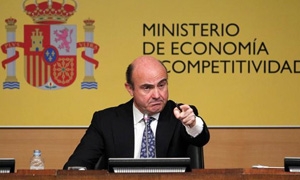 وزير الاقتصاد الاسباني:البنوك الإسبانية تحتاج 60 مليار يورو