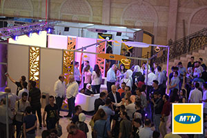 إفتتاح معرضي ( Job Fair) و (UNEX3 ) التخصصيين في حلب برعاية استراتيجية من MTN سورية