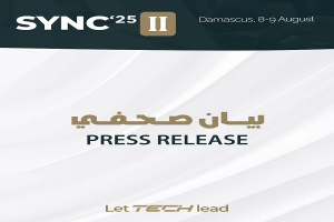 مؤتمر SYNC 25 II يربط سوريا بوادي السيليكون