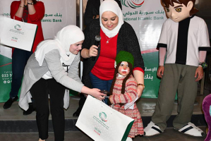 بنك سورية الدولي الإسلامي يقيم نشاطاً ترفيهياً لأطفال مرضى السرطان في جمعية بسمة