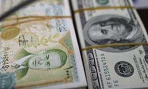 تراجع سعر صرف الليرة السورية مقابل الدولار4.5% واليورو 0.8%