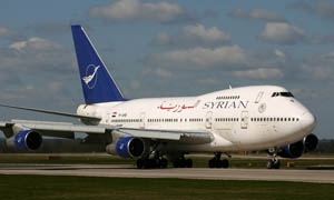 السورية للطيران تقدم حسماً للوزراء والدبلوماسيين و الطلاب والصحفيين على تذاكر الطيران بنسبة تتراوح ما بين 10-25%