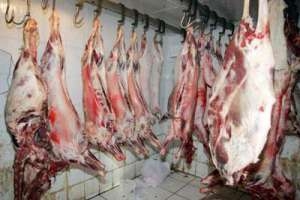 ضبط كميات كبيرة من اللحوم غير صالحة للاستهلاك البشري
