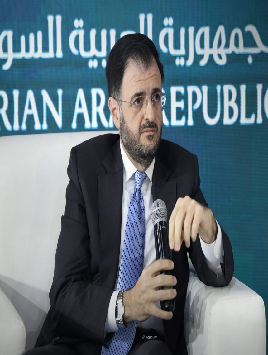 وزير الاتصالات السوريكلفة مشروع سيلك لينك تصل لـ مليار دولار