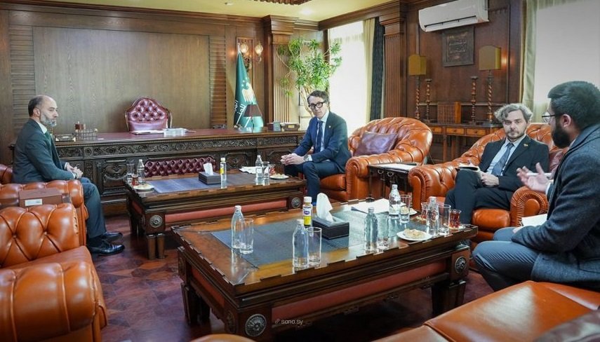 موانئ سوريا على رادار التعاون الأوروبي: مباحثات "سورية - بلجيكية" لتوأمة الموانئ وتطوير النقل البحري