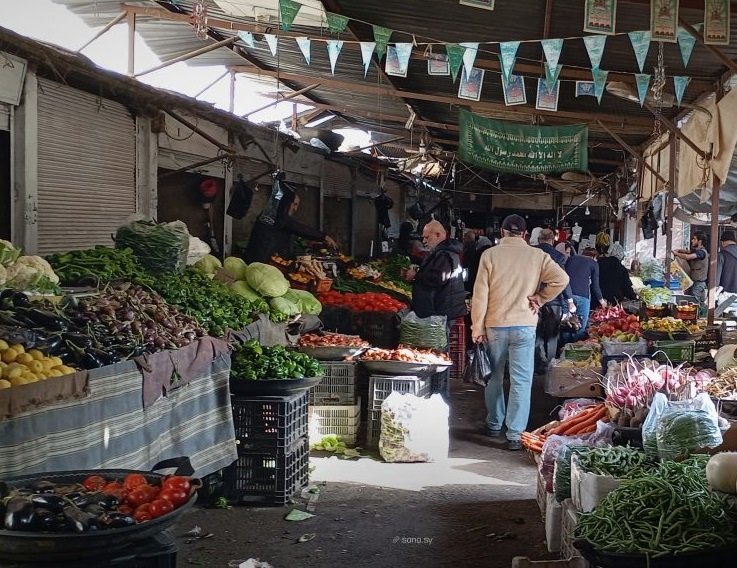 الفطر و الفاصولياء أعلاها…الخضار والفواكه بدمشق تسجل ارتفاعات جديدة في الأسواق