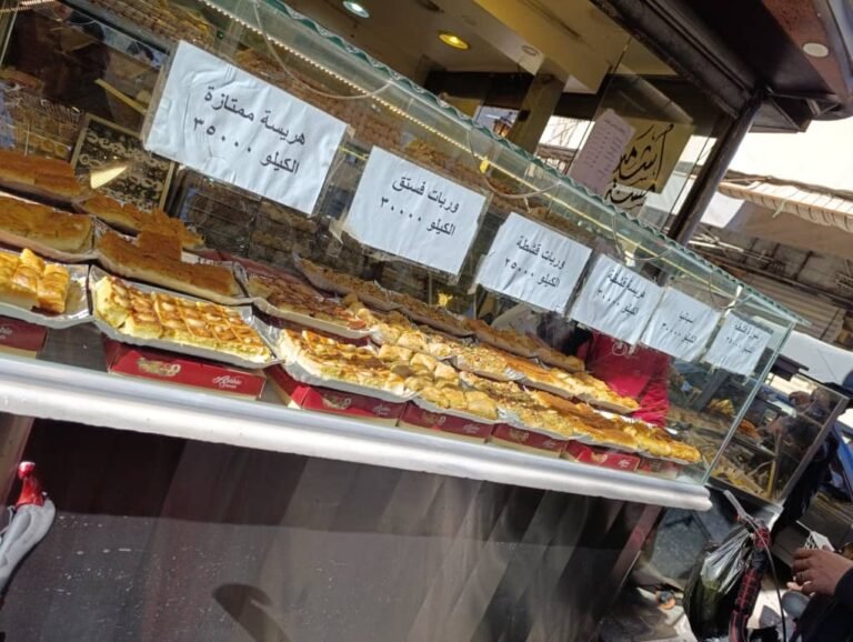 حلويات رمضان في دمشق: تفنّن في الصناعة وارتفاعات قياسية بالأسعار