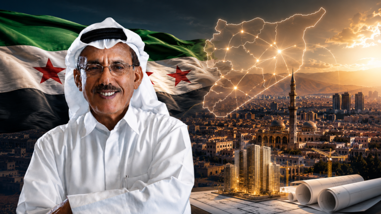 خلف الحبتور: ندرس مشروعاً عقارياً ضخماً في دمشق يليق بها