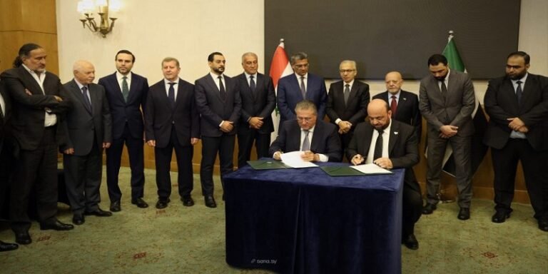 اتحاد غرف التجارة السورية وغرفة بيروت وجبل لبنان يوقعان مذكرة لتعزيز التعاون الاقتصادي والتبادل التجاري