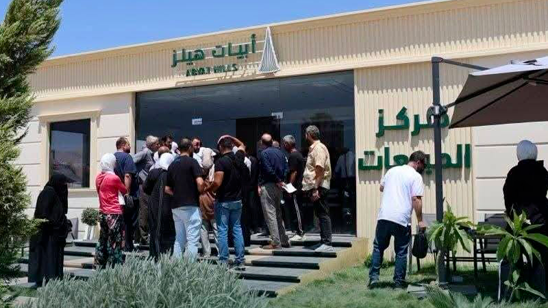 مشروع أبيات هيلز في ضاحية قدسيا بريف دمشق