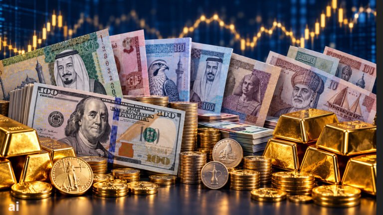 الذهب قرب 4,350 دولاراً عالمياً.. إليكم أسعار الدولار والذهب اليوم في السعودية والإمارات وقطر ومصر