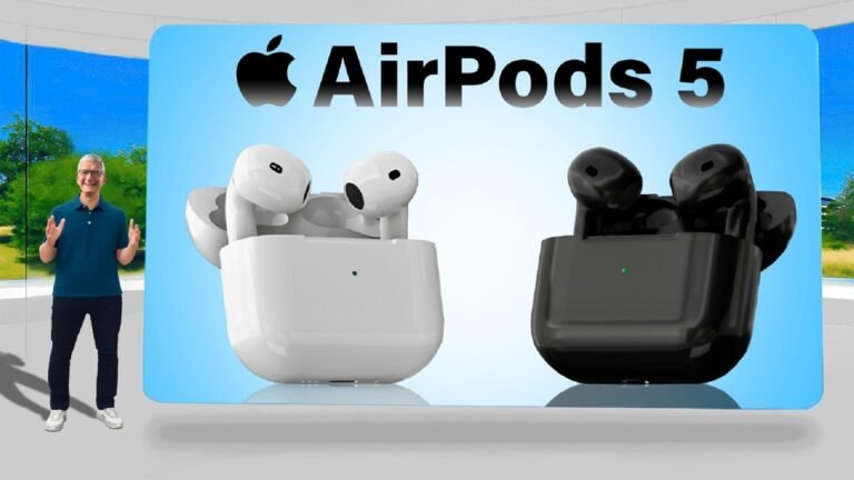AirPods 5.. إلغاء ضوضاء نشط وتصميم مفتوح بسعر يبدأ من 129 دولاراً