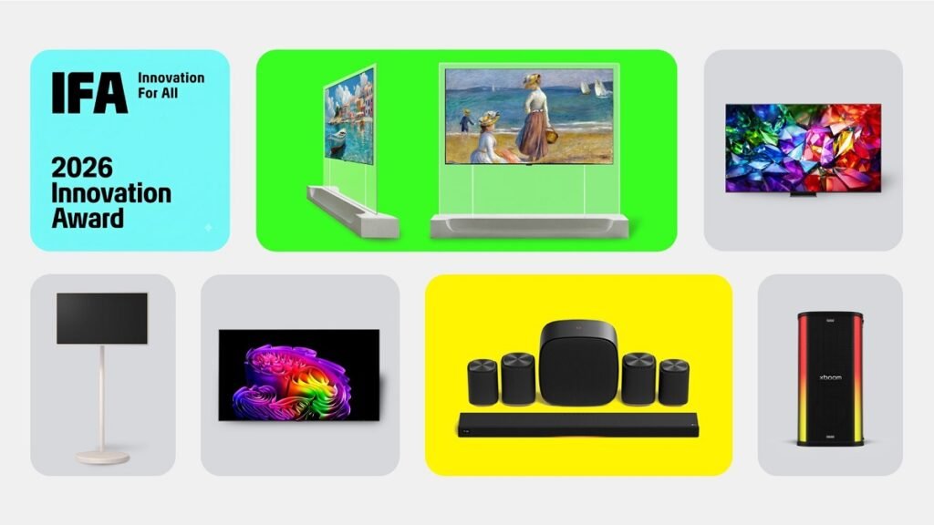 إل جي إلكترونيكس تستعرض شاشات RGB المعتمدة من TÜV Rheinland لنقاء الألوان في IFA 2026