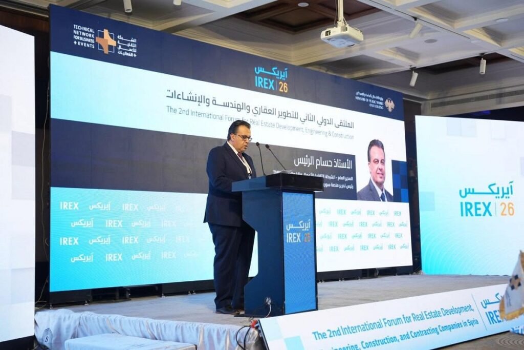 حسام الرئيس لـ«بزنس2بزنس»: أكثر من 90 ألف وحدة سكنية متوقفة في سوريا